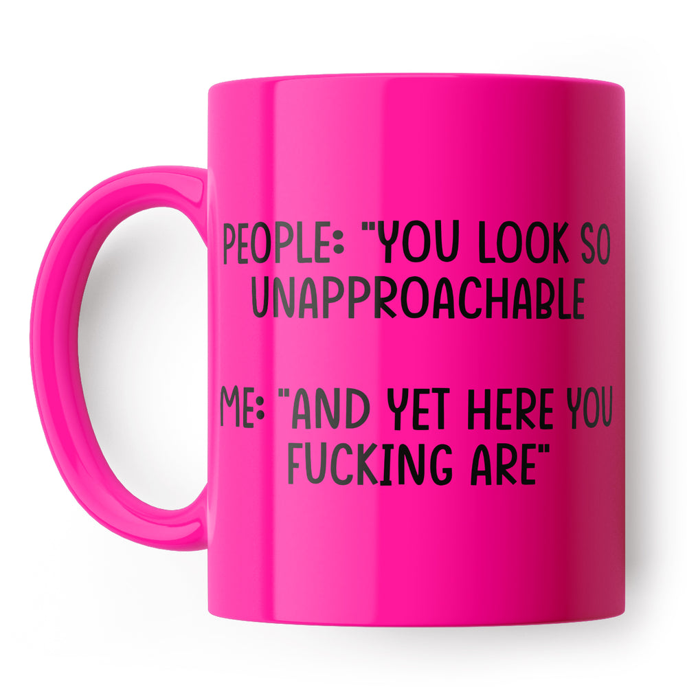 Unapproachable Funny Mug #1 image